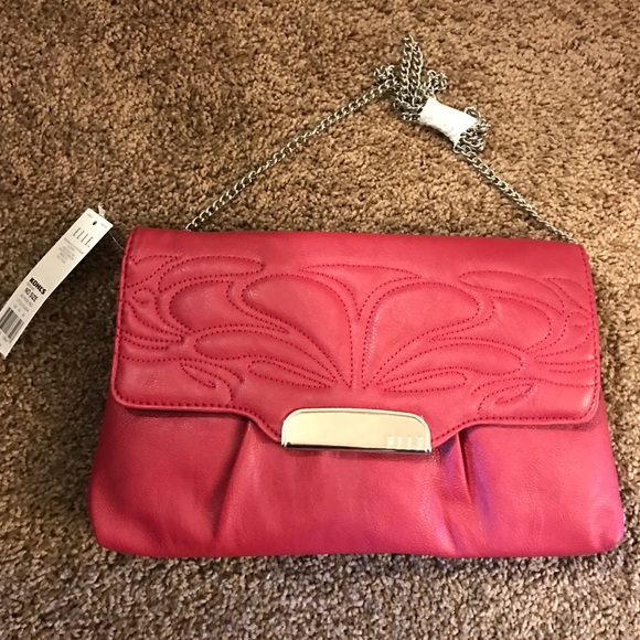 Elle red crossbody bag