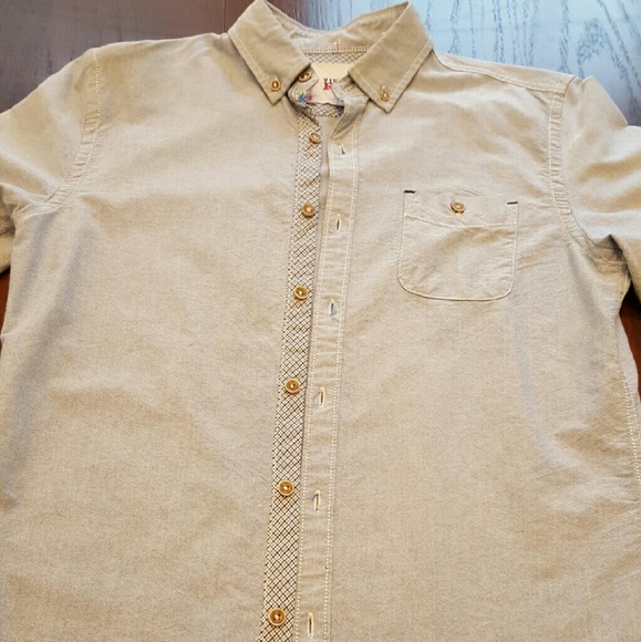 Vintage RED Button Up