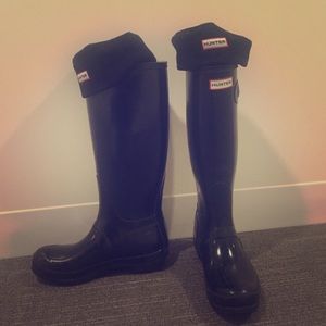HUNTER rain boots