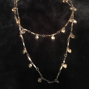 Tory Burch gold chain necklace
