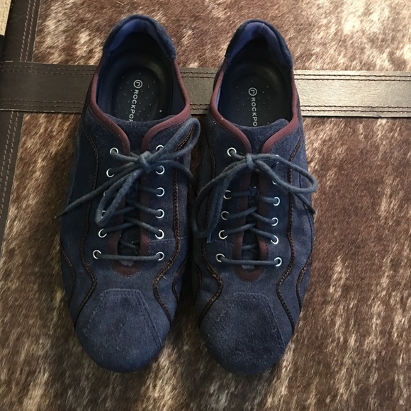 Blue suede shoes