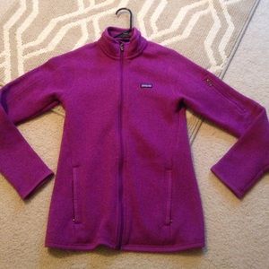 Purple Patagonia Better Sweater Jacket