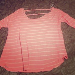 Long sleeve dressy shirt.