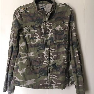 Camo utility jacket