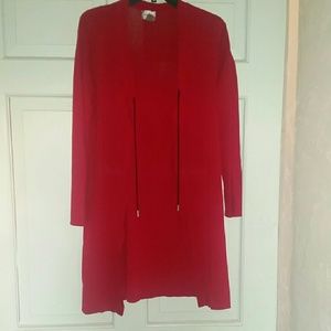 Closing sale!!! red chico's cardigan