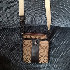 Authentic Coach crossbody bag