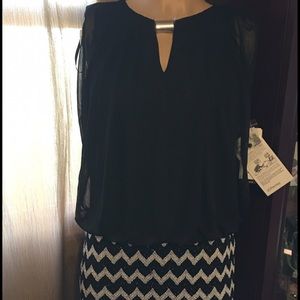 Perceptions New York one piece cocktail dress