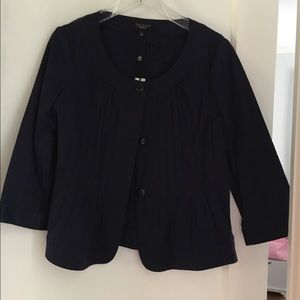 Talbots navy jacket size 8