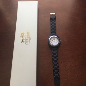 Coach watch pre owned with box