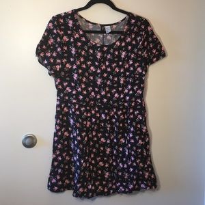 Floral print H&M short sleeve dress