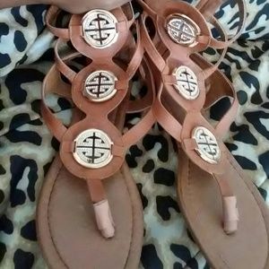 Sassy brown sandals