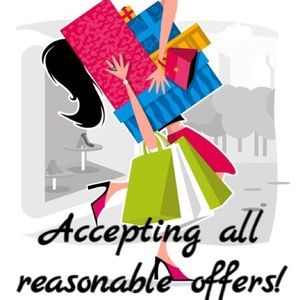 Hi girls, I'm Accepting reasonable offers!!!