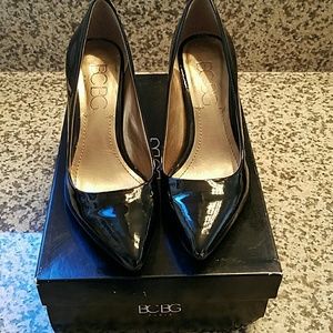 Nearly new BCBG patent leather heels.