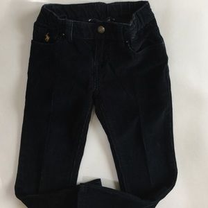 Ralph Lauren Blue Curduroy Skinny Pants