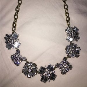 New Jcrew crystal statement necklace