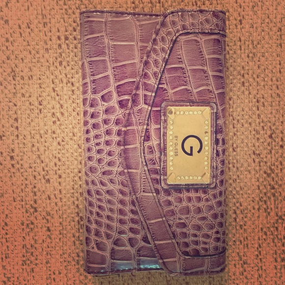 Purple G By Guess wallet