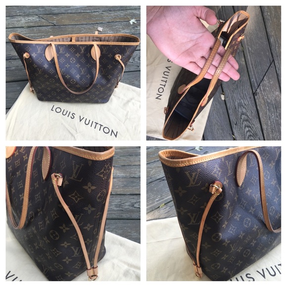 Authentic Louis Vuitton Monogram MM Neverfull EUC - Picture 3 of 8