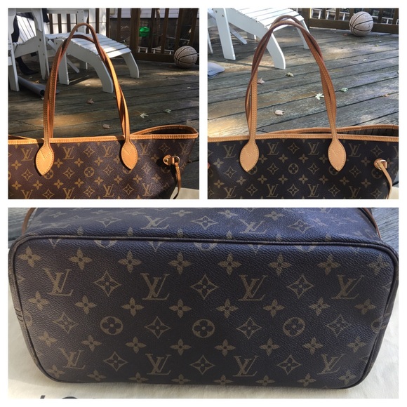 Authentic Louis Vuitton Monogram MM Neverfull EUC - Picture 4 of 8