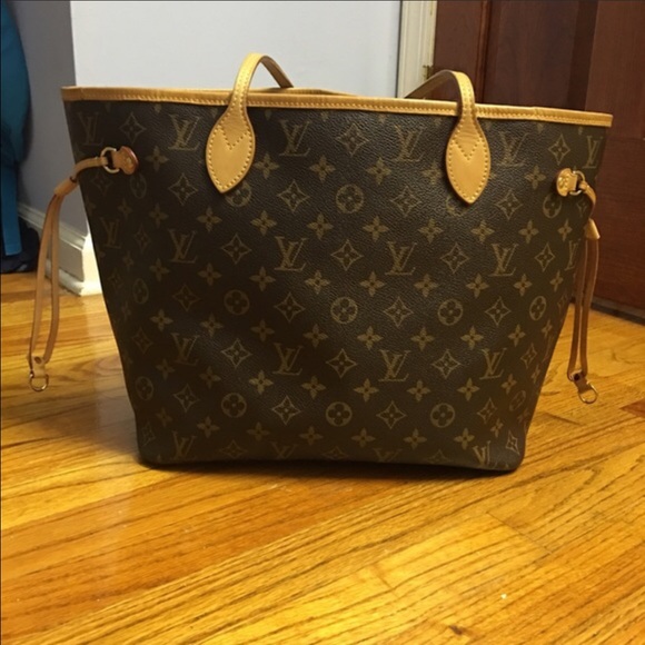 Authentic Louis Vuitton Monogram MM Neverfull EUC - Picture 5 of 8