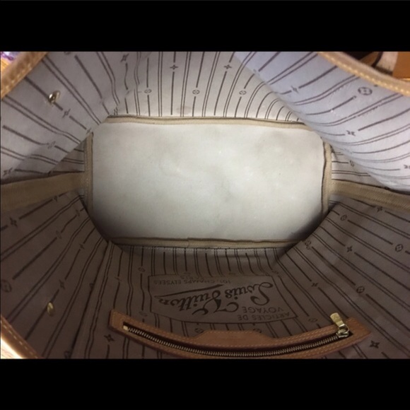 Authentic Louis Vuitton Monogram MM Neverfull EUC - Picture 6 of 8