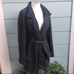 Lululemon Merino Wool knit "Clutch Coat" Jacket