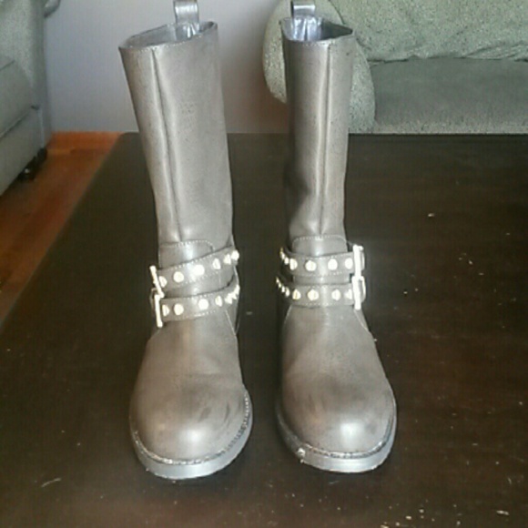 Victoria Secret Double Buckle Boots