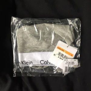 Small Heather Grey Calvin Klein Bralette