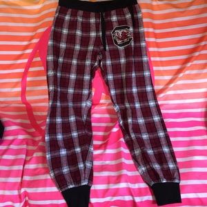 Plaid gamecocks pants NWOT