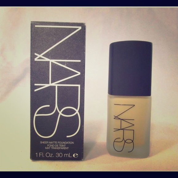 Nars sheer matte foundation shade stromboli