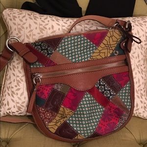 Fossil Crossbody in Patchwork