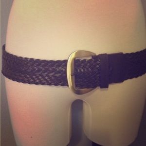 Brown Braided Belt