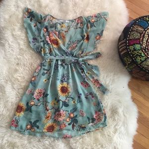 Pretty Sunflower Sundress