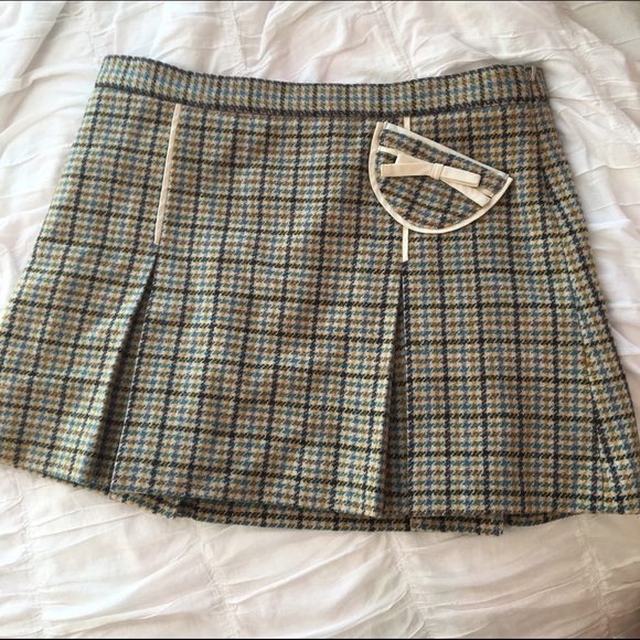 Juicy Couture Plaid Winter Skirt 6 Beautiful