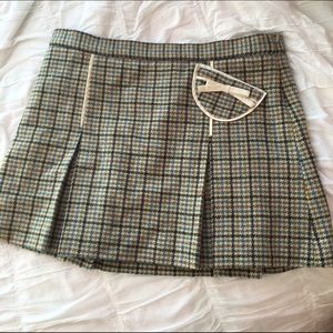 Juicy Couture Plaid Winter Skirt 6 Beautiful
