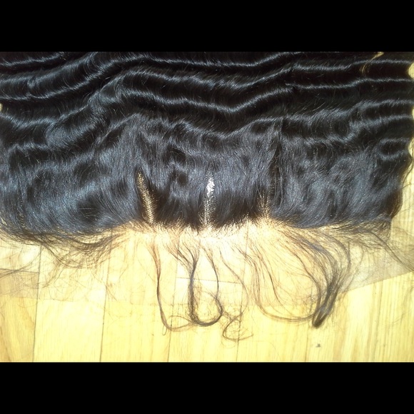 ✨LUXURY DEEP WAVE BRAZILIAN HAIR BUNDLE + FRONTAL✨ main image 4