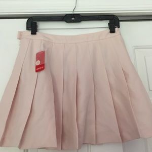 Forever21 Tennis Skirt in Light Pink
