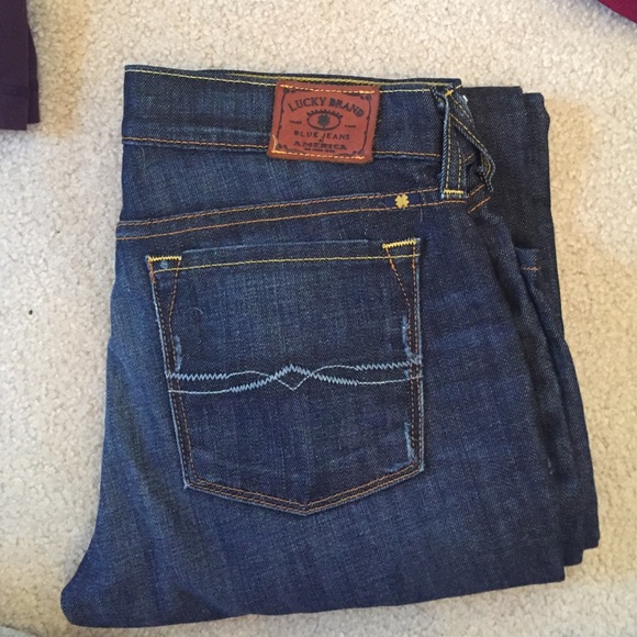 Lucky brand straight jeans