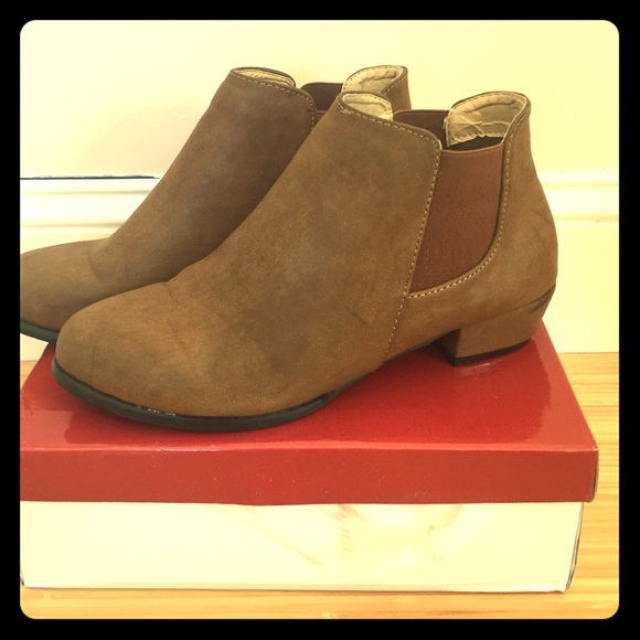 Distressed Ankle Boots