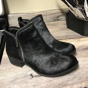 Lucky Brand Basel Genuine Calf Hair Bootie