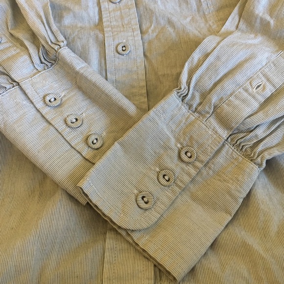 Ruffled button up - Picture 4 of 4