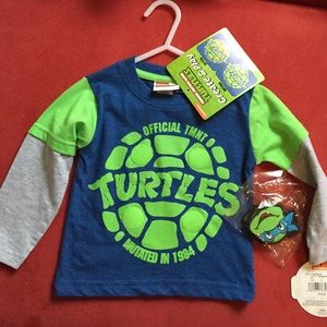 NEW Ninja Turtle Create and Play Tee