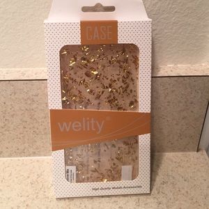 iPhone 6 Plus Gold flakes phone case!