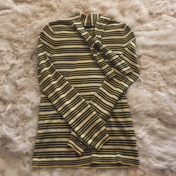 BCBG Sweater with Attached Scarf