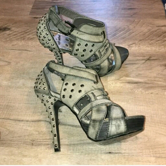 Sexy Studded Heels