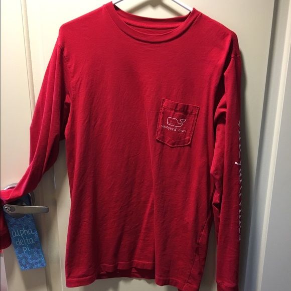 Vineyard Vines long sleeve pocket tee