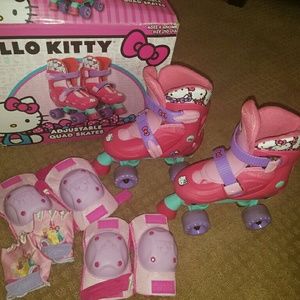 HELLO KITTY ROLLERBLADES AGES 4 & UP