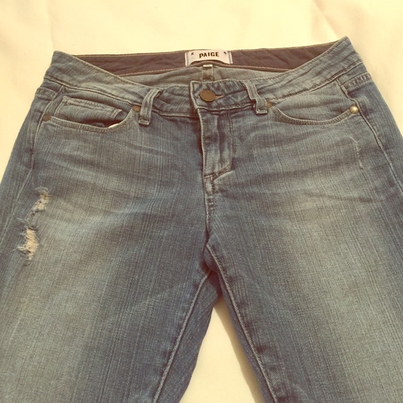 //PAIGE//Light Denim Skinny Jean