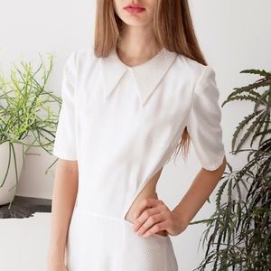 Gabrielle Alexandra Cutout High Low Maxi Dress.