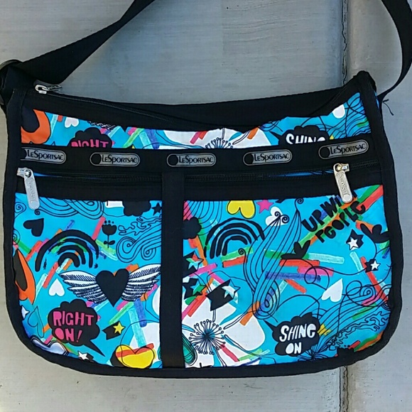 LeSportsac Handbags - Lesportsac "Shine on" large crossbody