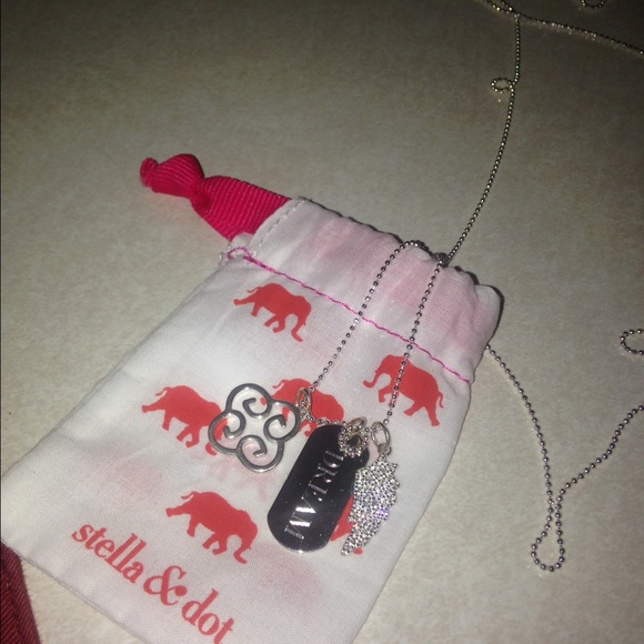 sterling silver charm necklace!